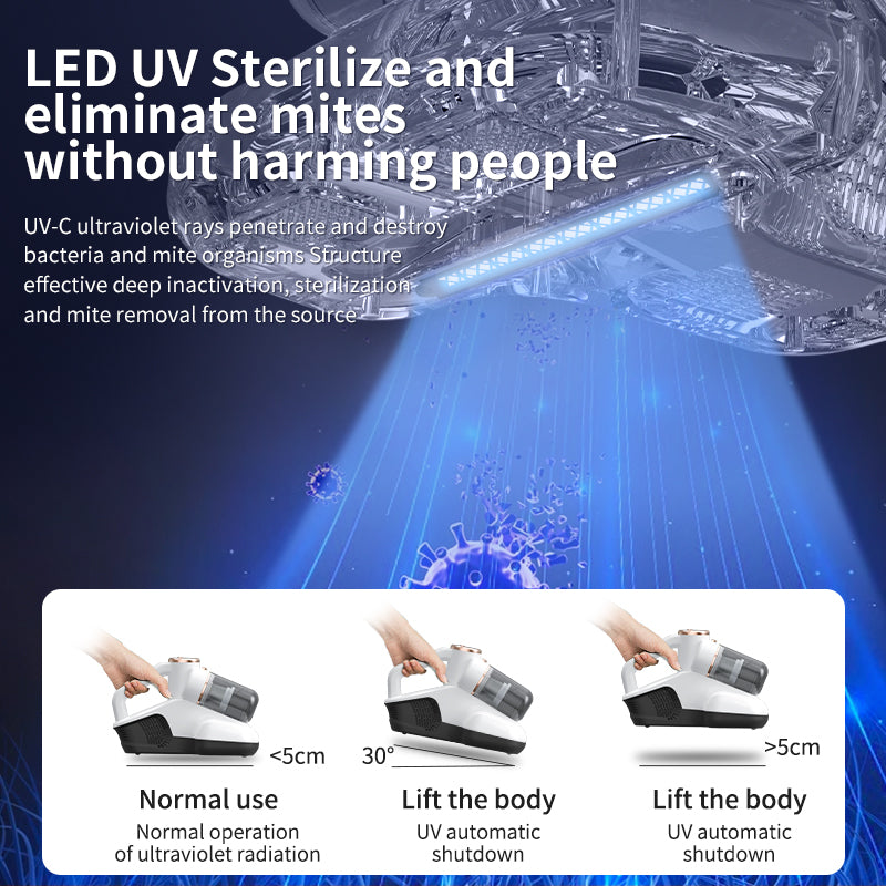 Mattress Vacuum Cleaner – Cordless Deep Cleaning for Beds & Allergy Relief