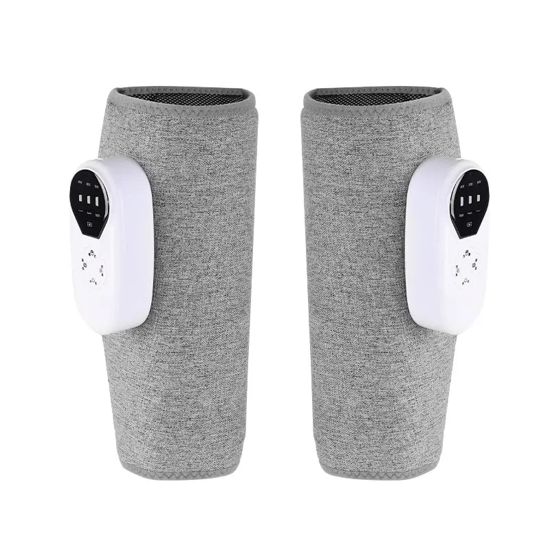 Pair of Cosvu Air Compression Leg Massagers on white background for full leg relaxation and circulation support