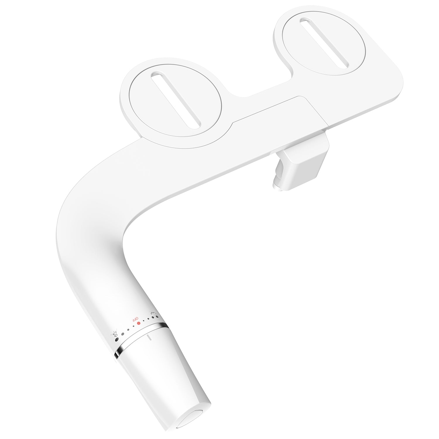 Ultra-Slim Bidet, Minimalist Bidet for Toilet with Non-Electric Dual Nozzle