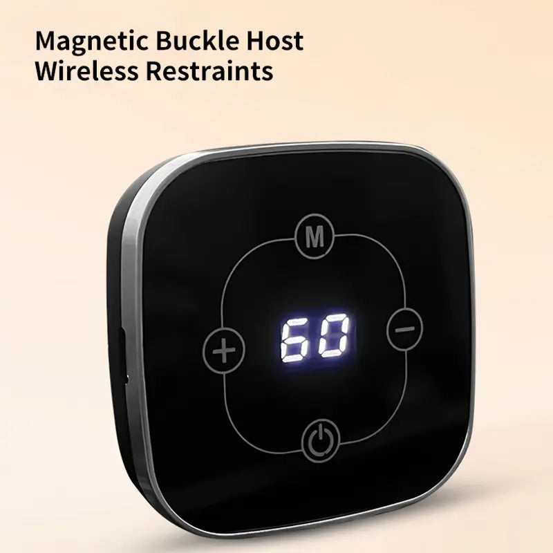 Wireless design of Cosvu™ Heating & Massage Belt for convenient use at home or office