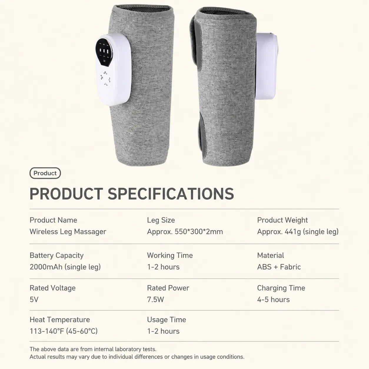 How Cosvu Air Compression Leg Massager works with heat and compression for daily leg comfort