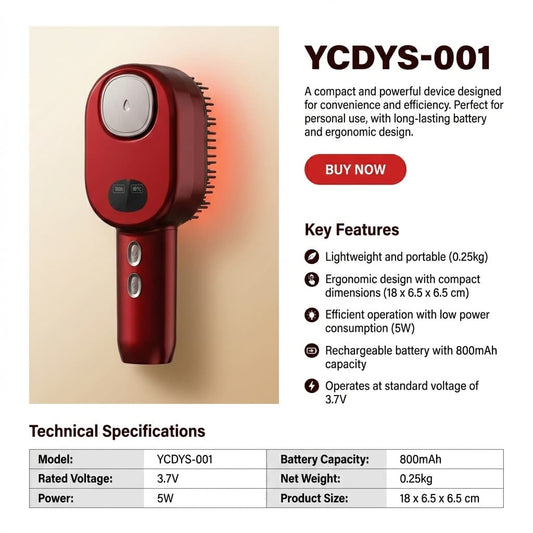 Cosvu Electric Scalp Massager & Hair Oil Applicator for relaxing scalp and promoting healthier hair