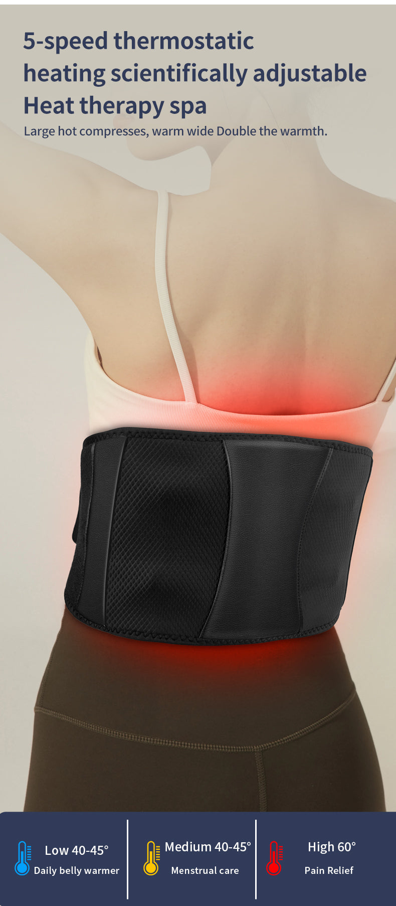 Cosvu™ Heating & Massage Belt Pro