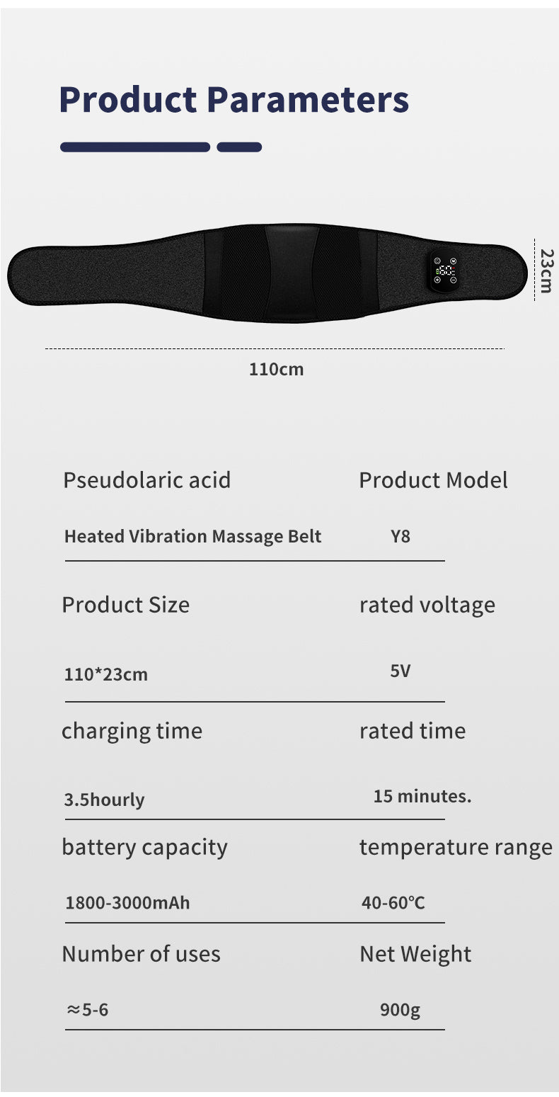 Cosvu™ Heating & Massage Belt Pro